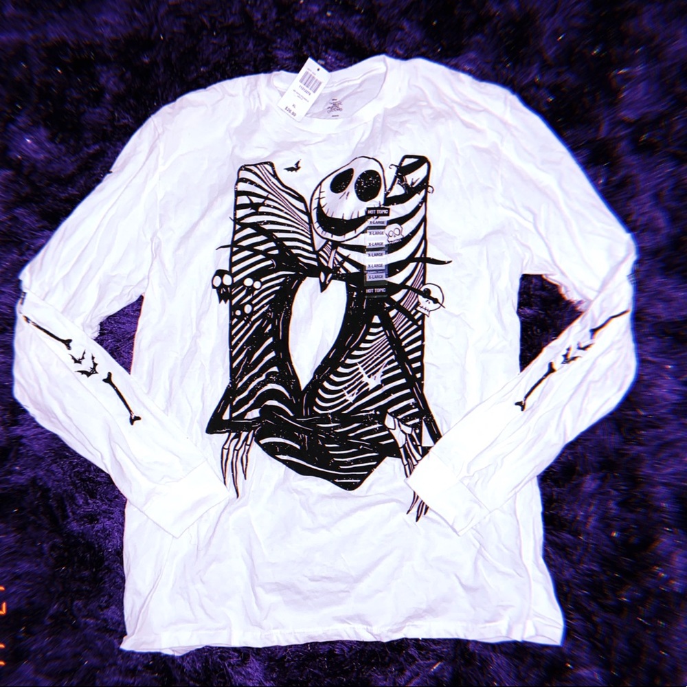 Jack Skellington Long Sleeve Tee